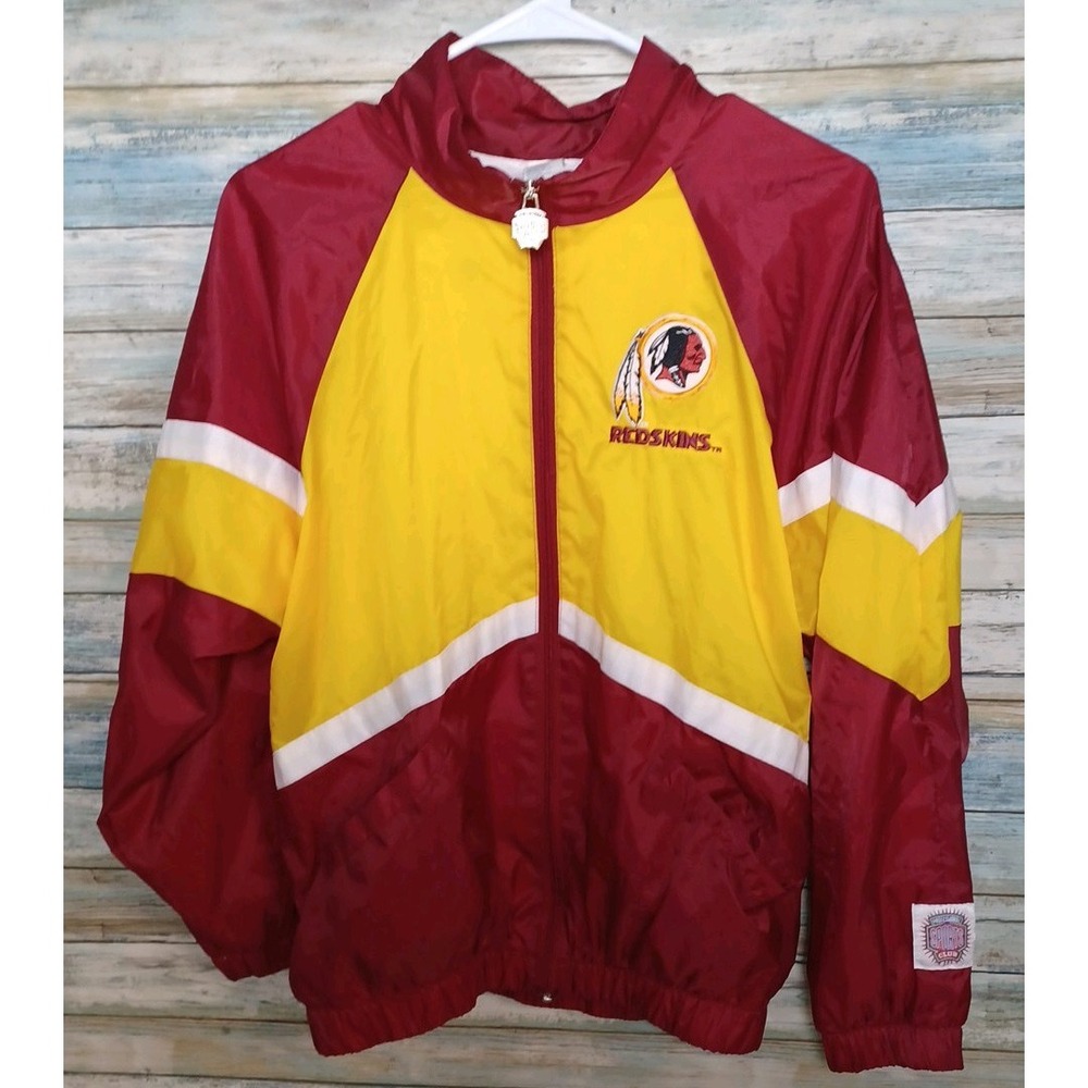 Vintage Professional Sports Club Washington Redskins Full Zip Jacket Kids XL(18)